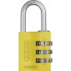 Abus 145/30 YLW (14531) C Aluminum 3-Dial Resettable Padlock