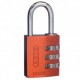 Abus 145/30 BLU (14533) C Aluminum 3-Dial Resettable Padlock