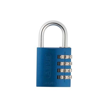 Abus 145/40 RED (14544) C Aluminum 4-Dial Resettable Padlock