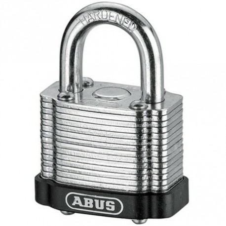 Abus 41/50 41/50B-KA Premium ETERNA Laminated Steel Padlock - Shackle HB-2"