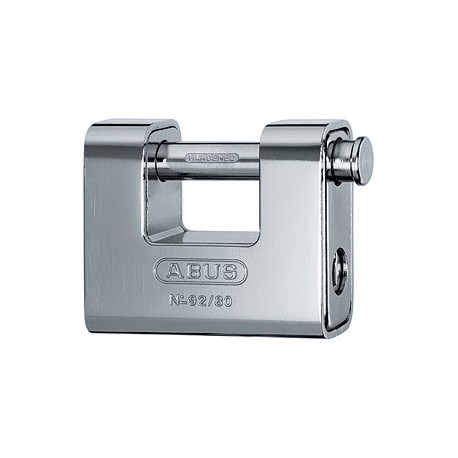 Abus 92/80  KA (82959) Solid Brass with Steel Jacket Monoblock