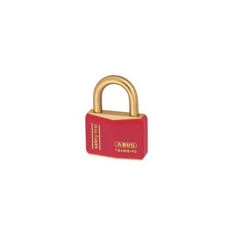 Abus T84MB T84MB/30-B-KAx3-BLK Black Gold Solid Brass Padlock