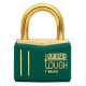 Abus T84MB T84MB/40-B-KA-GREEN Black Gold Solid Brass Padlock