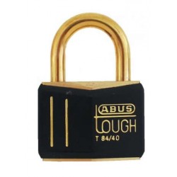 Abus T84MB Black Gold Solid Brass Padlock