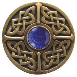 Notting Hill NHK-158 Celtic Jewel Knob 1-3/8 diameter