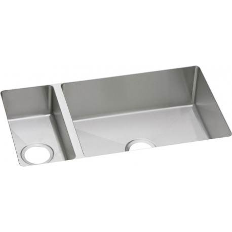Elkay EFRU321910 Avado Stainless Steel Double Bowl Undermount Sink