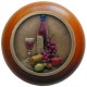 Notting Hill NHW-740W-BHT NHW-740 Best Cellar (Wine) Wood Knob 1-1/2 diameter
