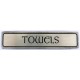 Notting Hill NHP-313 Engraved TOWELS (Horizontal) Pull 4 x 7/8