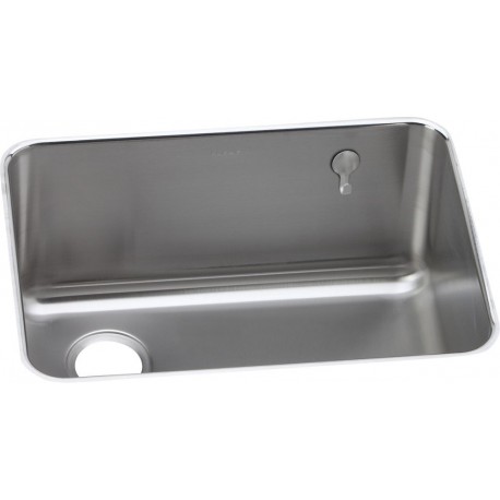 Elkay ELUH231710LEK Gourmet (Lustertone) Stainless Steel Single Bowl Undermount Sink Kit