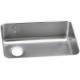Elkay ELUH2317LEK Gourmet (Lustertone) Stainless Steel Single Bowl Undermount Sink Kit