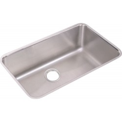 Elkay ELUH281610DBG Gourmet (Lustertone) Stainless Steel Single Bowl Undermount Sink Kit