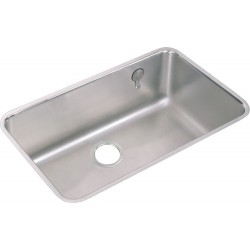 Elkay ELUH281610EK Gourmet (Lustertone) Stainless Steel Single Bowl Undermount Sink Kit