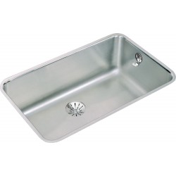 Elkay ELUH281610PDK Gourmet (Lustertone) Stainless Steel Single Bowl Undermount Sink Kit