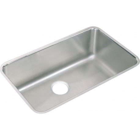 Elkay ELUH281612 Gourmet (Lustertone) Stainless Steel Single Bowl Undermount Sink