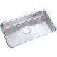 Elkay ELUH2816EK Gourmet (Lustertone) Stainless Steel Single Bowl Undermount Sink Kit