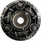 Notting Hill NHE-561-BN NHE-561 Jeweled Lily Back Plate 1-5/16 diameter