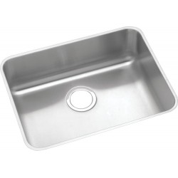 Elkay ELUHAD211550 Gourmet (Lustertone) Stainless Steel Single Bowl Undermount Sink