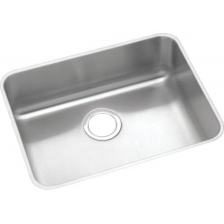 Elkay ELUHAD211555 Gourmet (Lustertone) Stainless Steel Single Bowl Undermount Sink