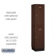 Salsbury 12 Solid Oak Executive Wood Locker - Double Tier - 6 Feet High