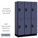 Salsbury 15" 22368MAH Extra Wide Designer Wood Locker - Double Tier - 3 Wide - 6 Feet High