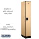 Salsbury 31 Designer Wood Locker - Single Tier - 6 Feet High