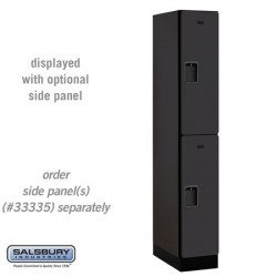 Salsbury 32 Designer Wood Locker - Double Tier - 6 Feet High