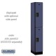 Salsbury 32 Designer Wood Locker - Double Tier - 6 Feet High