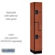 Salsbury 37 Designer Wood Locker - Double Tier "S" Style