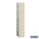 Salsbury 90 Plastic Locker - Ten Tier - 73 Inches High - 18 Inches Deep