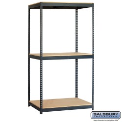 Salsbury 974 Solid Shelving - 48 Inches Wide - 84 Inches High