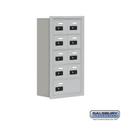 Salsbury 1915809 Cell Phone Lockers Five Door High, 8" Deep Compartments with Front Access Panel