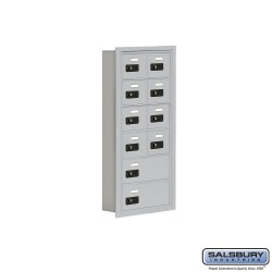 Salsbury 1916510 Cell Phone Lockers Six Door High, 5" Deep Compartments with Front Access Panel