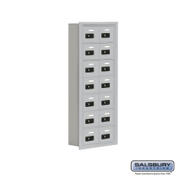 Salsbury 1917514 Cell Phone Lockers Seven Door High, 5" Deep Compartments with Front Access Panel