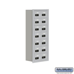 Salsbury 1917814 Cell Phone Lockers Seven Door High, 8" Deep Compartments with Front Access Panel