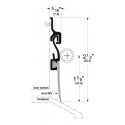 Pemko 405 Spring Loaded Automatic Door Bottom