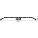 Pemko 253_FG Thermal Barrier Threshold, Height - 1/2"