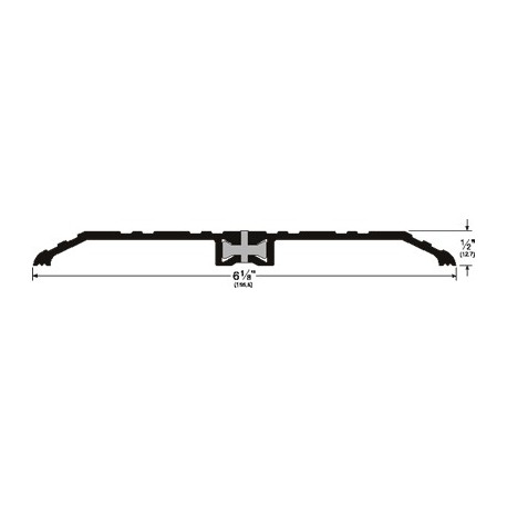 Pemko 253_FG Thermal Barrier Threshold, Height - 1/2"