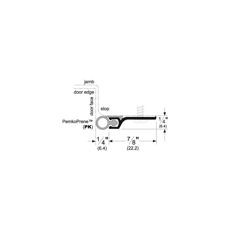 Pemko 303 Split Astragal