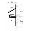 Pemko 347 Door Top Interlocking Weatherstrip