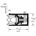 Pemko 350 Adjustable Jamb Weatherstrip