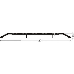 Pemko 254 Saddle Threshold