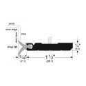 Pemko 2893 Heavy Duty Perimeter Gasketing w/ Eco-V insert