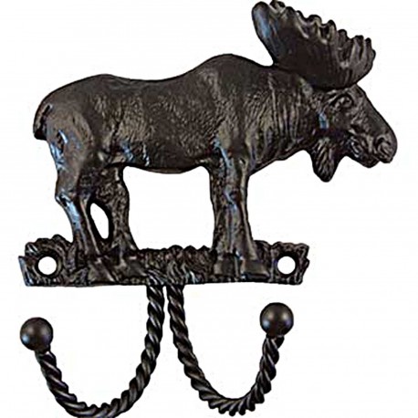 Sierra 6810 SIERRA-681053 Decorative Hook - Moose