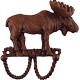 Sierra 6810 SIERRA-681053 Decorative Hook - Moose