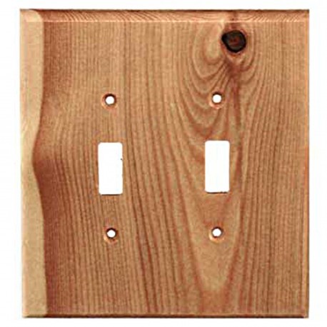 Sierra 6821 SIERRA-682166 Traditional - 2 Toggle Switch Plate