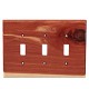 Sierra 6822 Traditional - 3 Toggle Switch Plate