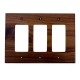 Sierra 6823 SIERRA-682354 Traditional - 3 Rocker Switch Plate