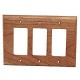 Sierra 6823 SIERRA-682354 Traditional - 3 Rocker Switch Plate