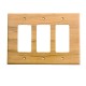 Sierra 6823 SIERRA-682354 Traditional - 3 Rocker Switch Plate