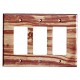 Sierra 6823 SIERRA-682354 Traditional - 3 Rocker Switch Plate